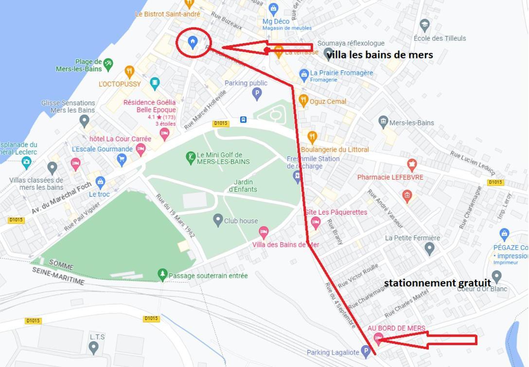 Plage A 50M Appartement Reves Ensoleilles Villa Les Bains De Mers Zewnętrze zdjęcie